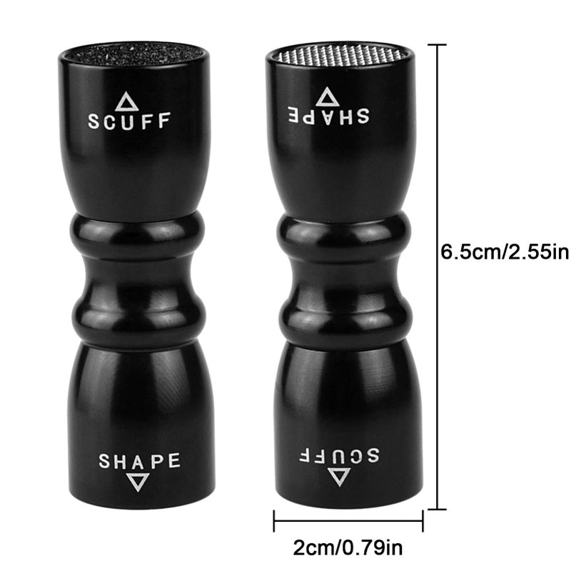 LAKE OF FIRE 3-in-1 Snooker Pool Cue Tips  Cue Tip Stick Shaper Billiard Pool Cue Accessories Tool Scuffer/Aerator - Image 2